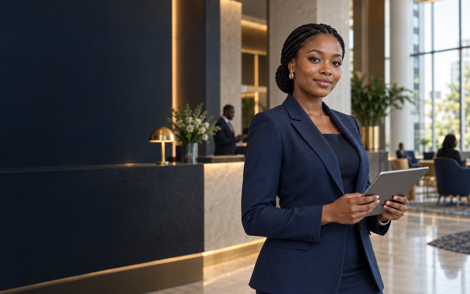Banking professional ready to help